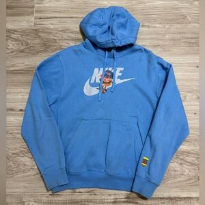 Mens Nike Light Blue Men's Pull Over Hoodie Used